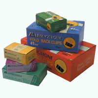 Livingstone Paper Clips, 28mm, Silver Colour, 100 Pieces/Box Box