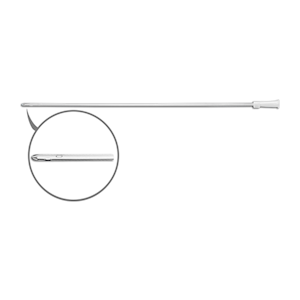 Livingstone Nelaton Male Catheters, 12FG, White Colour, 38cm Length, Single Wrapped, Sterile, Each Each