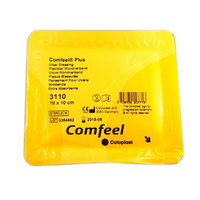 Comfeel Plus Ulcer Dressing, 10 x 10cm, Sterile, 10/Box Box