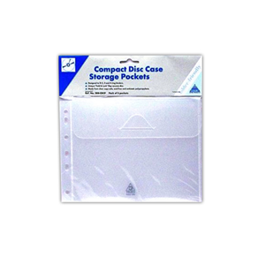 COLBY CD CASE STORAGE POCKET 288-CDCP 5/PACK Pack