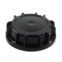 Cospak Multi Screw Cap for Drum, 58mm Screw Neck, Black, Each Each