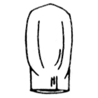 Caulk type crowns C6 loose Each