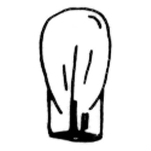CAULK TYPE CROWNS E1 (CW49) 5/PK Pack