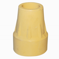 Rubber Tip for Underarm Crutches, 22mm Internal Diameter, Each Each