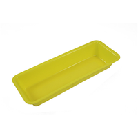 Livingstone Flat Injection Tray, 200mL Capacity, Grad 50mL to 200mL 200 x 70 x 30mm, Non-Sterile, Recyclable Polypropylene, Yellow, Ea Each