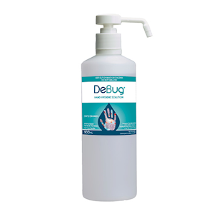 Orion Debug Hand Hygiene Solution, 0.5pct Chlorhexidine in 70pct Isopropyl Alcohol, Pump Pack, 500ml, Each Each