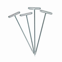 Dissecting Pins, 50mm Long, T-shaped, 100/Pack Pack