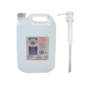 Livingstone Conductive Lubricating Clear Gel for Ultrasound and ECG Electrocardiogram, 4 Liters Bottle, Pump Separate Bottle