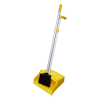 Edco Contractor Lobby Pan Set, 300(W) x 275(D) x 820(H) mm, Yellow, 6 Pieces/Carton Each