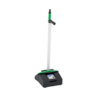 Oates Platinum Lobby Pan and Broom Set, 920 x 290 x 40mm, Green, Each Each