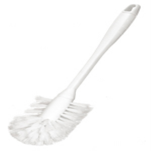 Oates Industrial Toilet Brush Set, White, Each Each