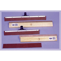 Oates Biodegradable Wooden Squeegee Head Only, 762mm, Red Rubber, Each Each
