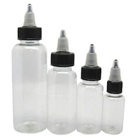 Elite Empty Tattoo Ink Bottles with Lid, 60ml, Each Each