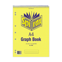Spirax No. 585, Graph Pad, A4, 60 Pages, Each Each