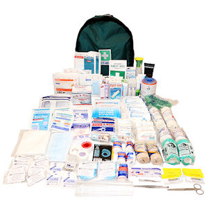 Livingstone Outdoors First Aid Kit, Complete Set In Backpack Kit