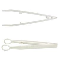 Disposable Loop-End Forceps, 13mm Diameter, 125 x 8mm, Polypropylene, White, Each 2170 Each