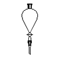Funnel, Dropping, Pear with cone Stem, Socket and Cone 24/29, 500ml Each