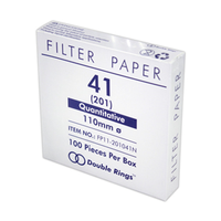 Double Ring Filter Paper