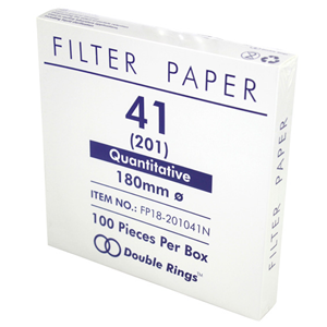 Double Ring Filter Paper