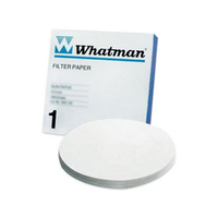 Whatman Filter Paper, Qualitative, Circles, Medium/Fast Speed, Grade 1, Diameter: 25mm, Ash pct: 0.06, 11 um, Thickness: 0.18mm, 400/Pack Pack