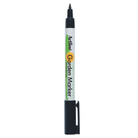 Artline Garden Permanent Marker, 0.8mm, Bullet Point, Black, Each Loose