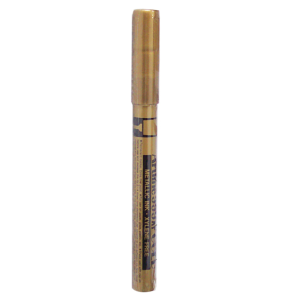Artline 999 Permanent Marker, 0.8mm, Bullet Point, Gold, Each Loose