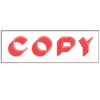 XSTAMPER 1336 COPY RED EACH Each