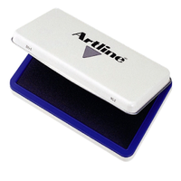 Artline Stamp Pad No. 2, 87 x 143mm, Blue, Each Each
