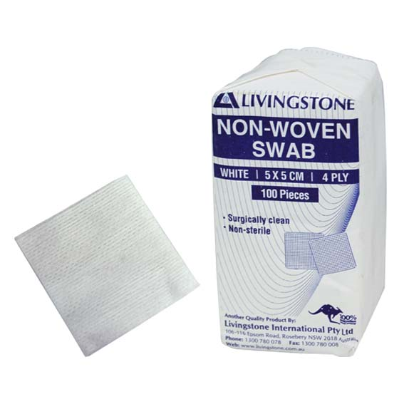 Livingstone Gauze Swabs Non-Sterile