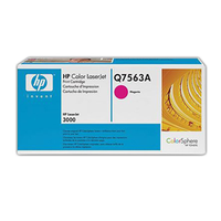 Q7563A HP Magenta Toner CLJ3000 Series (3.5k) Original Brand, Each. Each
