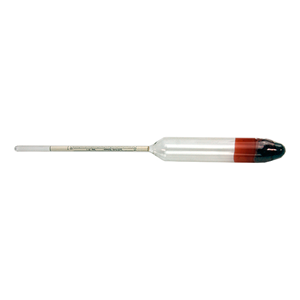 Livingstone Density Hydrometer, Specific Gravity 0.95 to 1.00, Glass, Each