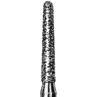 Intensiv 1057 Diamond Burs, Domed Taper Fissure, ISO 198524 #40, Handpiece, Medium, Each Each