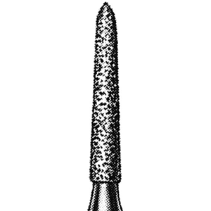 Intensiv 181GS Diamond Burs, Truncated, ISO 298514 #13, Friction Grip, Fine, Each Each