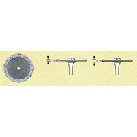 Intensiv 273D Diamond Discs, Superflex, Double Sided, 22 x 15mm, Each Each