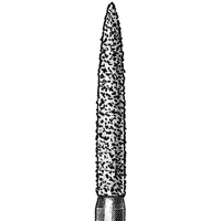 Intensiv 505L Diamond Burs, Long Flame, ISO 250524 #16, Friction Grip, Medium, Each Each