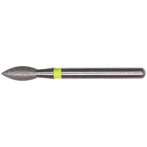Intensiv 4255 Diamond Burs, Composhape Flame, ISO 257514 #21, Friction Grip, Fine, Each Each