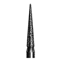Intensiv D22BSC Diamond Burs, Needle Point, ISO 165534 #11, Friction Grip, Medium, Each Each