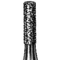 Intensiv M210 Diamond Burs, Flat Fissure Mini, ISO 107524 #11, Friction Grip, Medium, Each Each