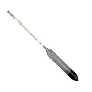 Carlton Density Hydrometer, 1.300 to 1.400, 0.002 at 20degC, 250mm, Glass, Each Each