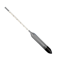 Carlton Density Hydrometer, 1.600 to 1.700, 0.002 at 20degC, 250mm, Glass, Each Each