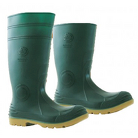 Bata Jobmaster 2 Gumboots, Size 6, 400mm, Non-Safety, PVC, Green, 1 Pair (892-73180) Pair