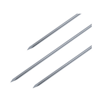 Knight Benedikt Kirschner Wire Trocar, 1.0mm x 150mm, Stainless Steel, Single Tip, 10 Pieces/Pack Pack