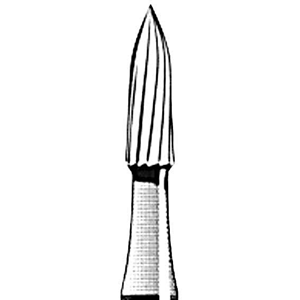 Jet 7903 Tungsten Carbide Burs, Trim and Finishing, Needle Friction Grip, 012, Each Each