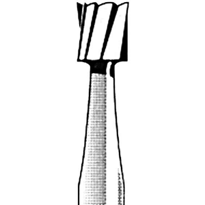 Jet 36 Tungsten Carbide Burs, Inverted Cone, Friction Grip, 012, Each