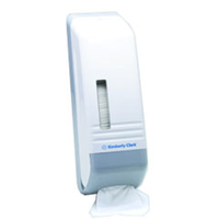 Dispenser Standard White And Grey Abs Recyclable Plastic Lockable Each