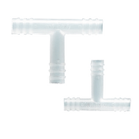 Kartell T Connector, Untapered, Nominal OD 14mm, Kartell Cat #520K, Each Each