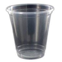 Livingstone Recyclable Plastic Drinking Cups, 225ml, Clear, 50/Pack, 1,000/Carton Carton