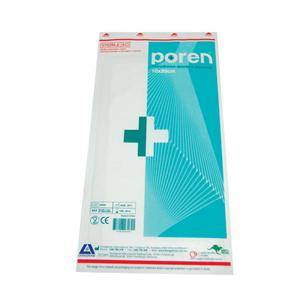 Poren Non-Adherent Absorbent Dressing, 10 x 20cm, Sterile, Loose Each