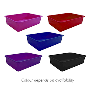 K9 Deep Cat Litter Tray, Plastic, 44 x 31 x 11cm, Each Each