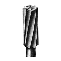 Maillefer Ra Stl Burs F/fiss #021 6/pk Pack